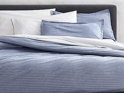 Dylan Blue Duvet Covers and Pillow Shams